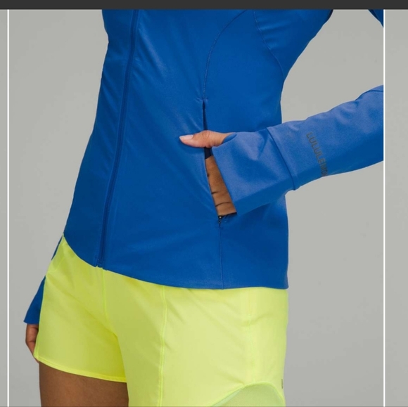 Lululemon Mist Over WindbreakerBlazer Blue Tone size 4 - Picture 3 of 16